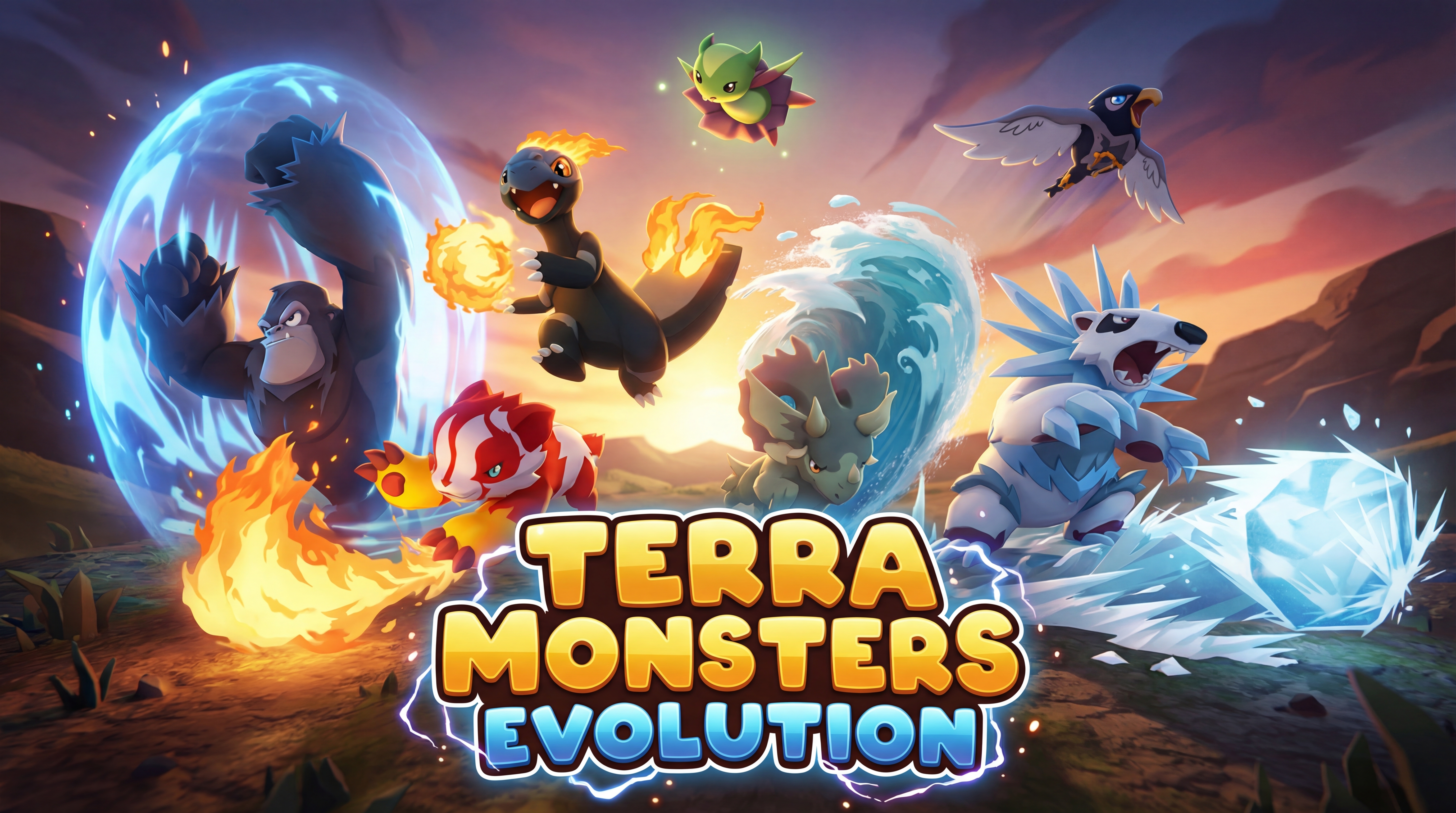 TerraMonsters Background